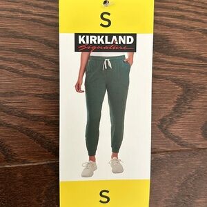 Kirkland signature lightweight joggers GREEN sz SMALL